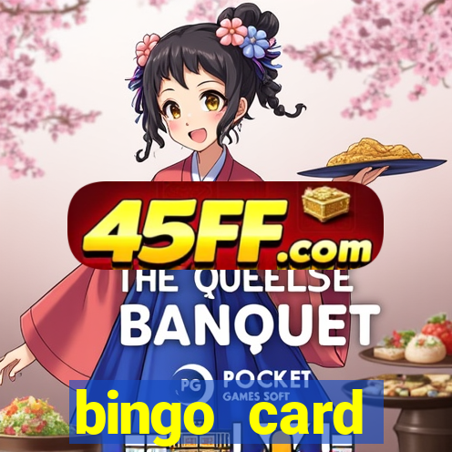 bingo card generator with pictures